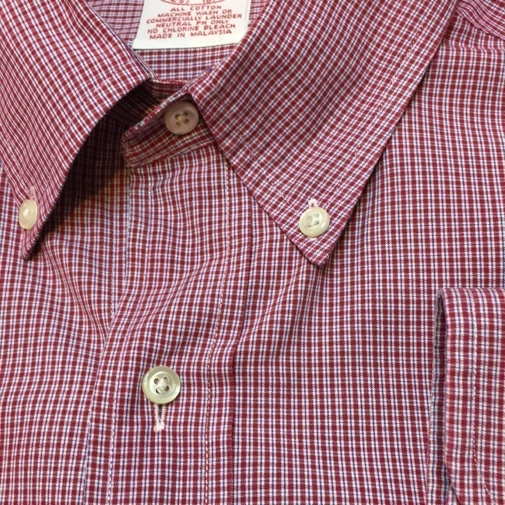 Brooks Brothers Men’s long sleeve shirt 15 1/2 3 - Picture 3 of 5